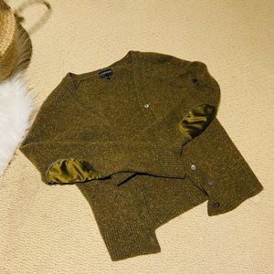 Callypgian cashmere sweater with elbow patch style S-XS